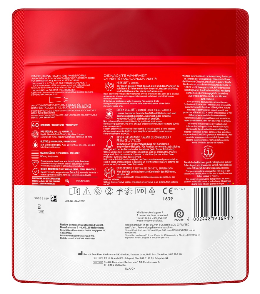 Durex Gefühlsecht 40er 💋 – Bild 3