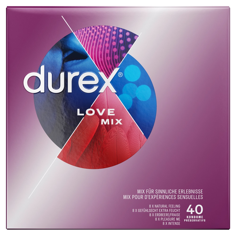 Durex Love Mix 40er 💋