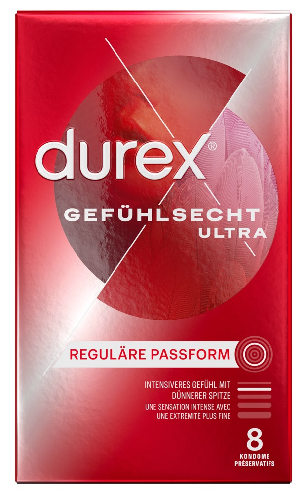 Durex Gefühlsecht Ultra 8er 💋
