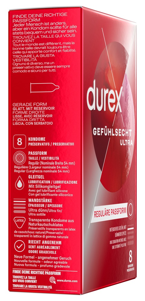 Durex Gefühlsecht Ultra 8er 💋 – Bild 8