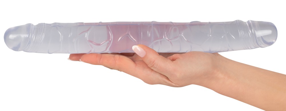 Crystal Clear Double Dildo 💋 – Bild 4