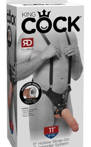 KC 11" Hollow Srap On Suspende 💋