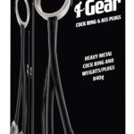 Heavy gear cock ring&ass plugs 💋