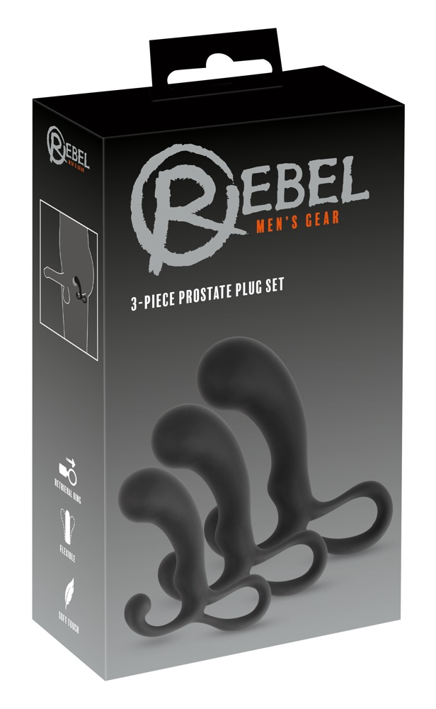 Rebel 3-piece Prostate Plug Se 💋
