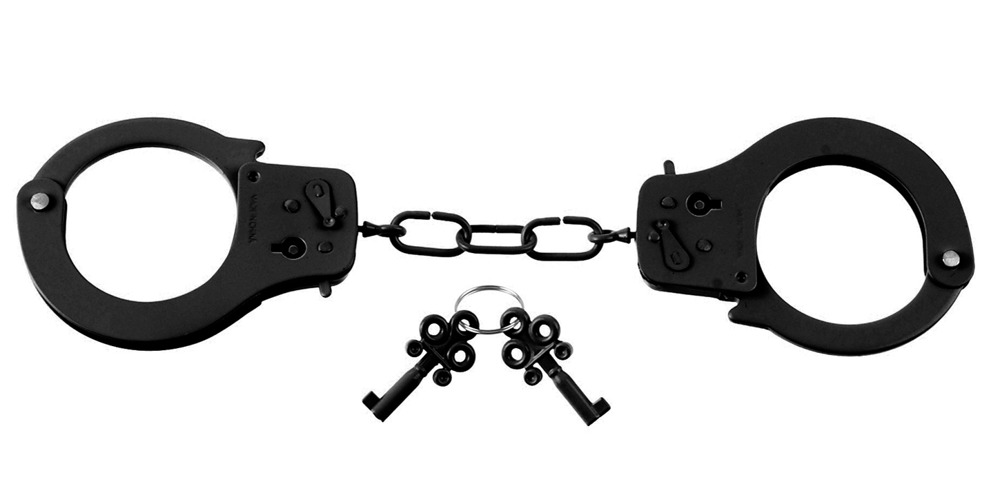 FFS Metal Handcuffs Black 💋 – Bild 3