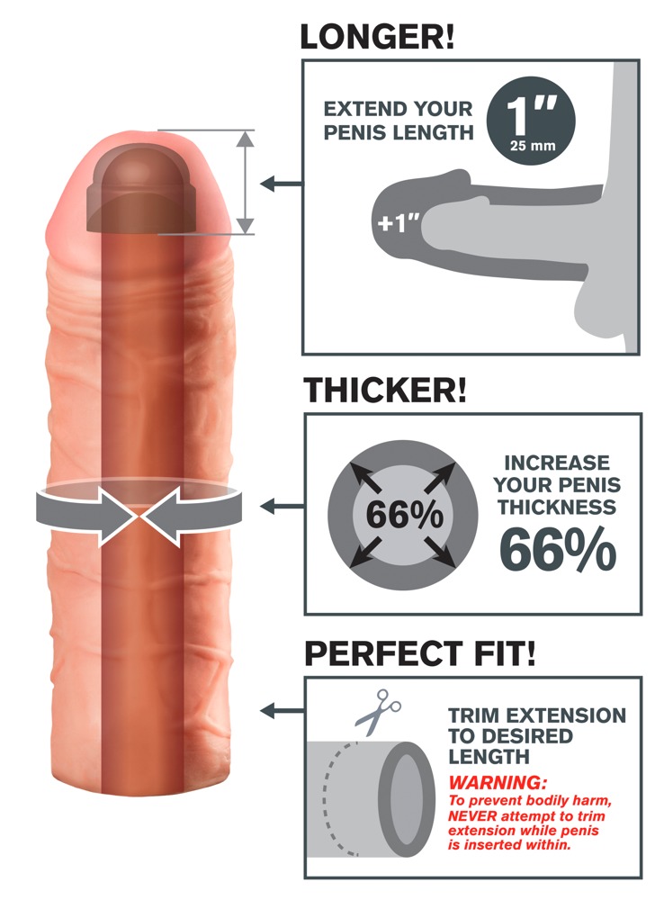 FXT Mega 1 Extension Flesh 💋 – Bild 4