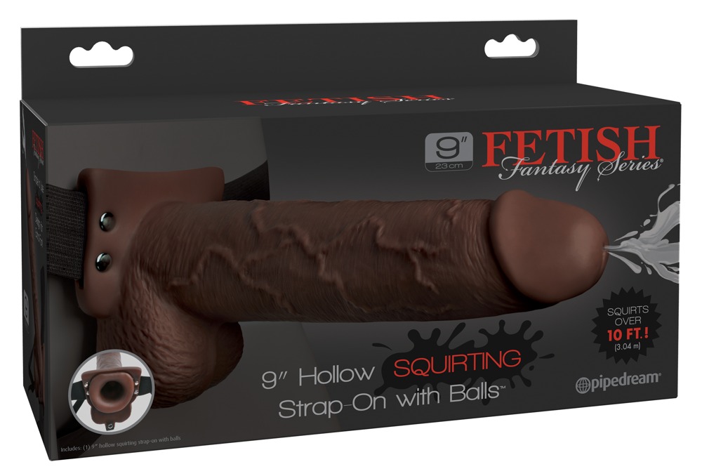 FF 9 Hollow Squirting Strap-On 💋
