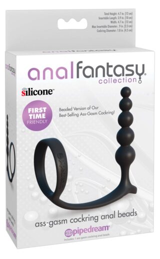 AF Ass-Gasm Cockring Anal Bead 💋