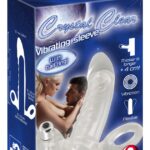 Crystal Clear Vibrating Sleeve 💋