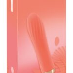 Peachy Mini Ribbed Vibrator 💋