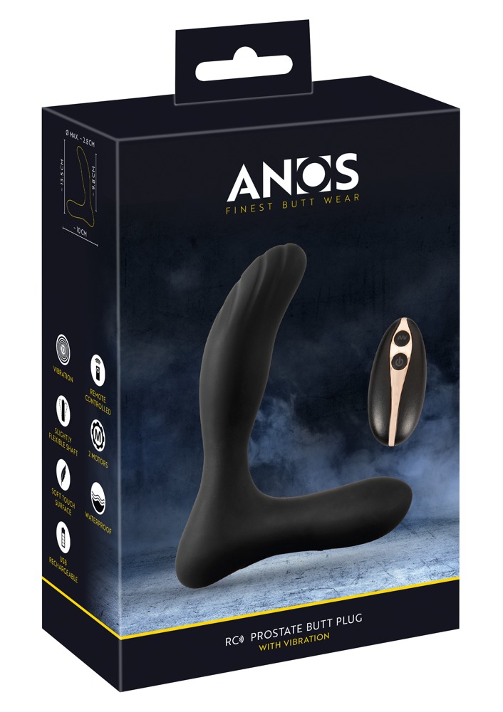 ANOS RC Prostate Butt Plug wit 💋
