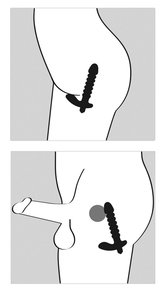 Black Velvets Vibr. Plug Mediu 💋 – Bild 8