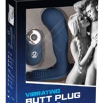 Vibrating butt plug with nubs 💋