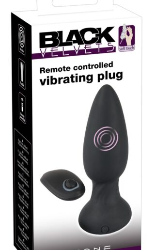 Black Velvets RC Vibrating Plu 💋