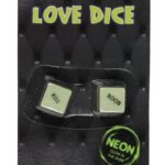 Würfel Glow-in-the-dark engl. 💋