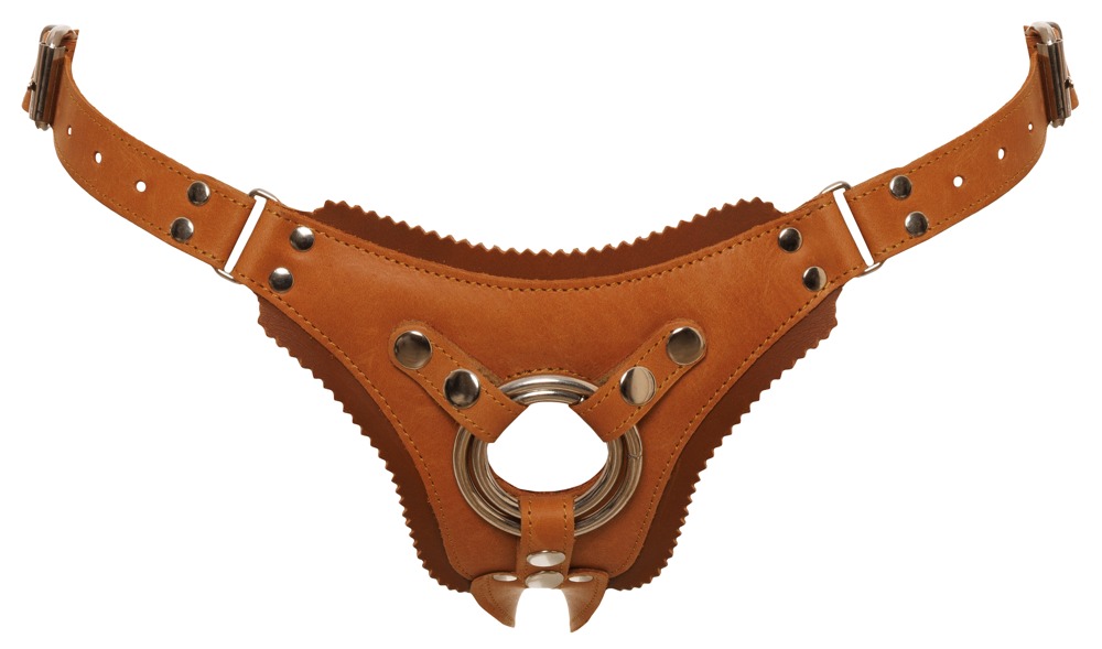Leder StrapOn natur S/M 💋 – Bild 6