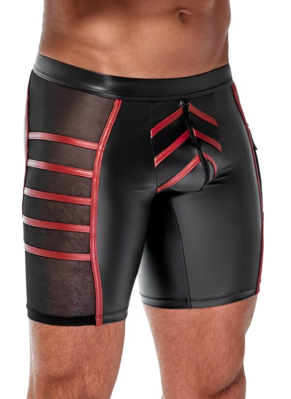 Herren Shorts Schwarz/Rot S 💋 – Bild 3