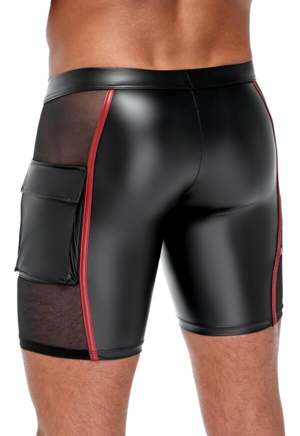 Herren Shorts Schwarz/Rot S 💋 – Bild 5