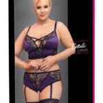 BH Set lila/schwarz 4XL 💋
