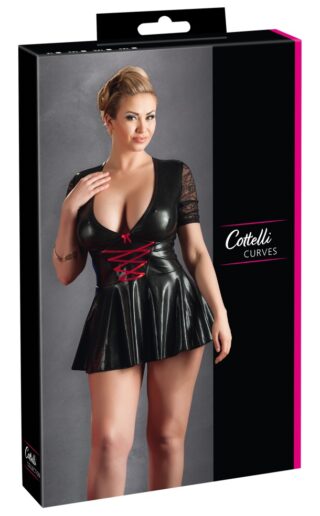 Kleid schwarz/rot XL 💋