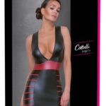 Kleid schwarz/rot S 💋