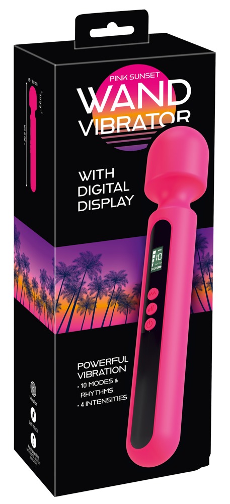 Pink Sunset Wand Vibrator Disp 💋