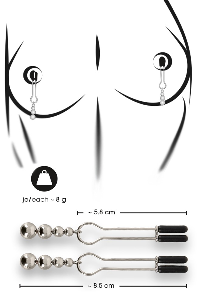 Bad Kitty Nipple Clamps 💋 – Bild 7