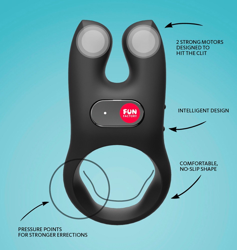 NOS Black Penisring 💋 – Bild 5