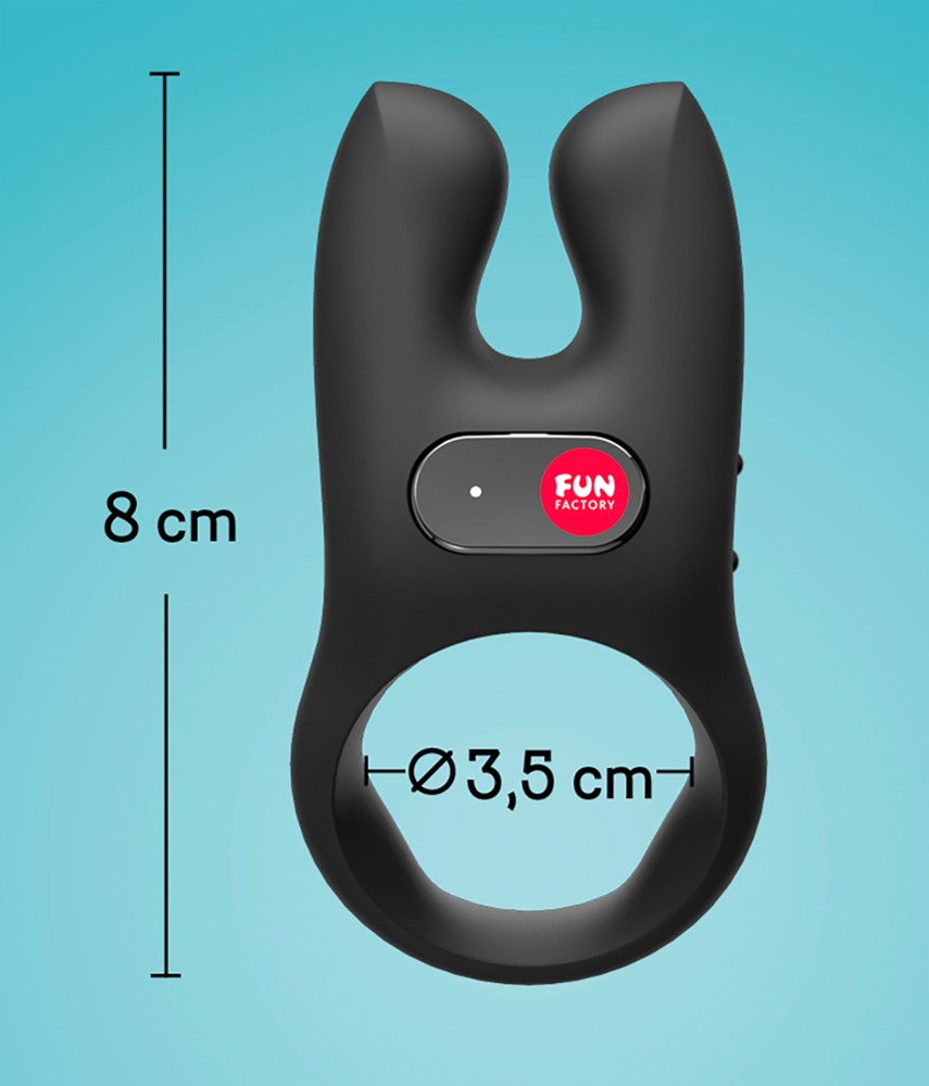 NOS Black Penisring 💋 – Bild 6