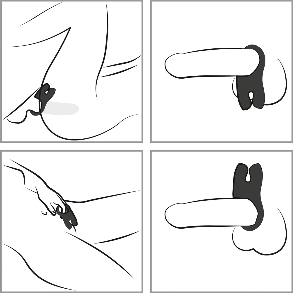 NOS Black Penisring 💋 – Bild 7