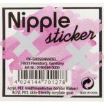 Nippelsticker X silber 💋