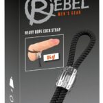 Rebel Heavy Rope Cock Strap 💋