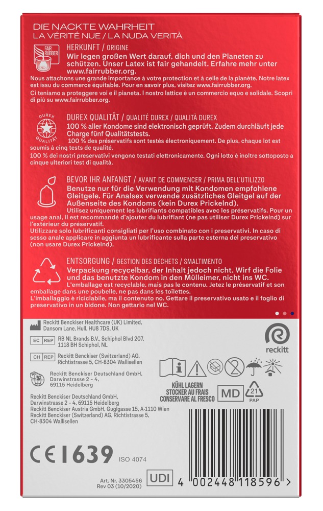 Durex Gefühlsecht Slim 10er 💋 – Bild 6