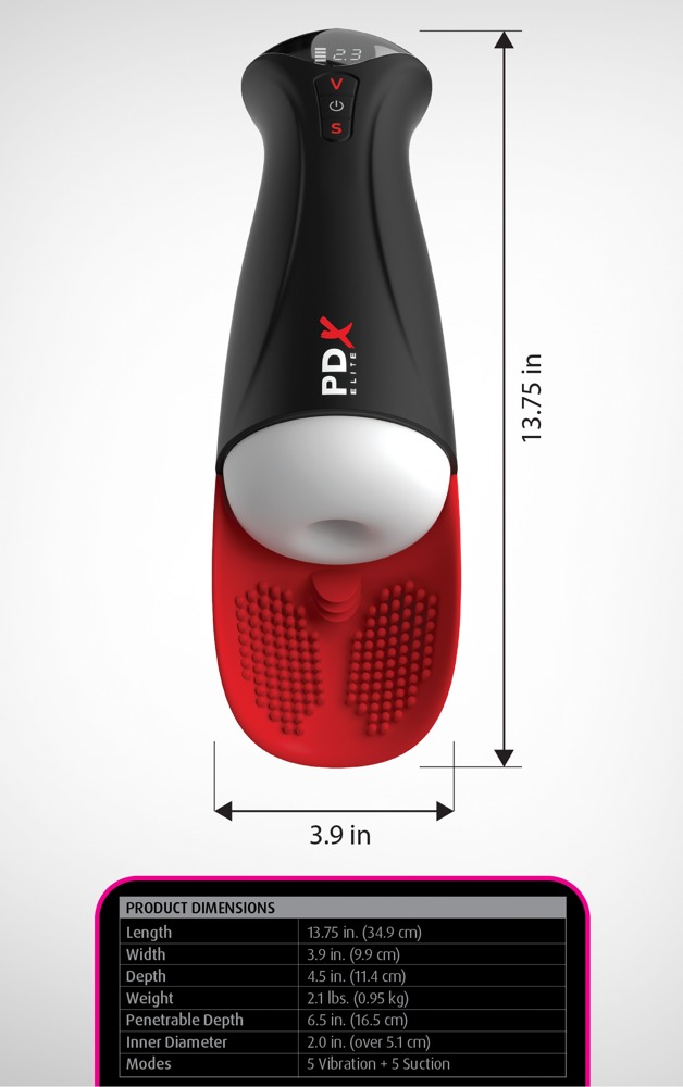 PDXE Fap-O-Matic Pro XL White 💋 – Bild 6