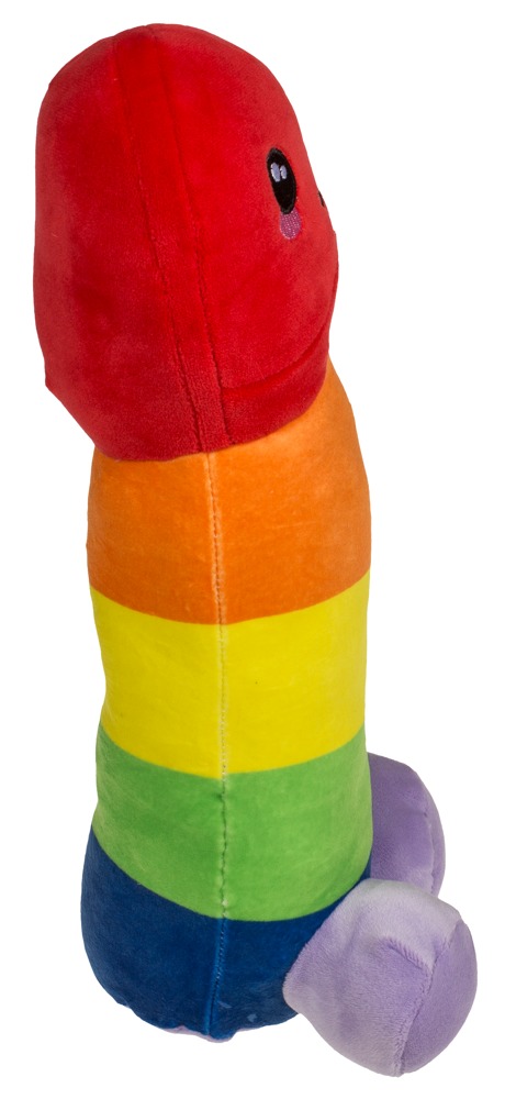 Plüsch-Penis Regenbogen 30 cm 💋 – Bild 4
