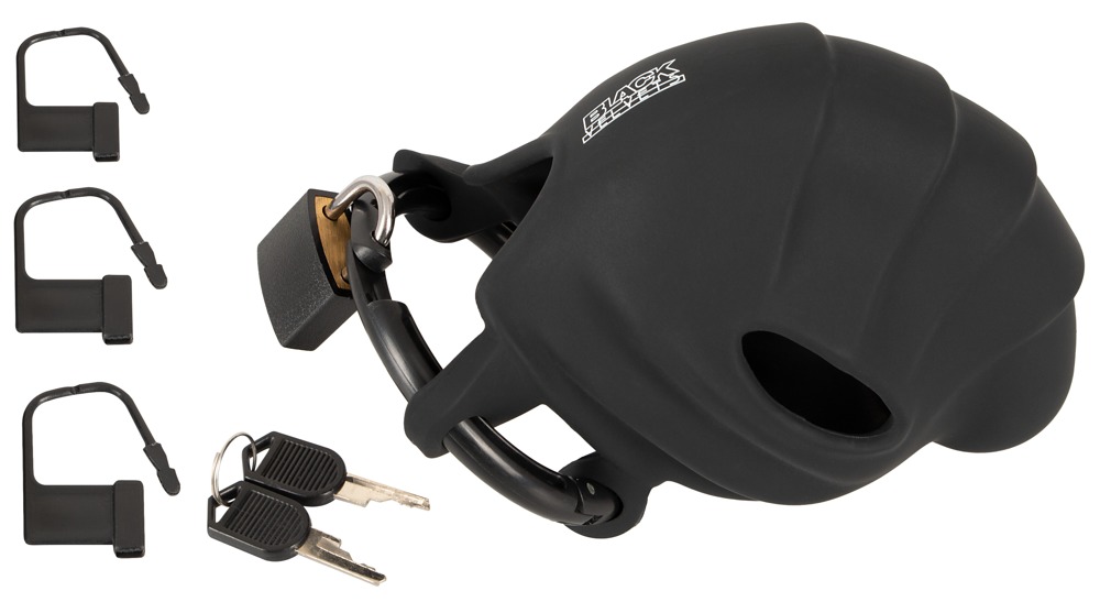 Black velvets Cock & Ball cage 💋 – Bild 3