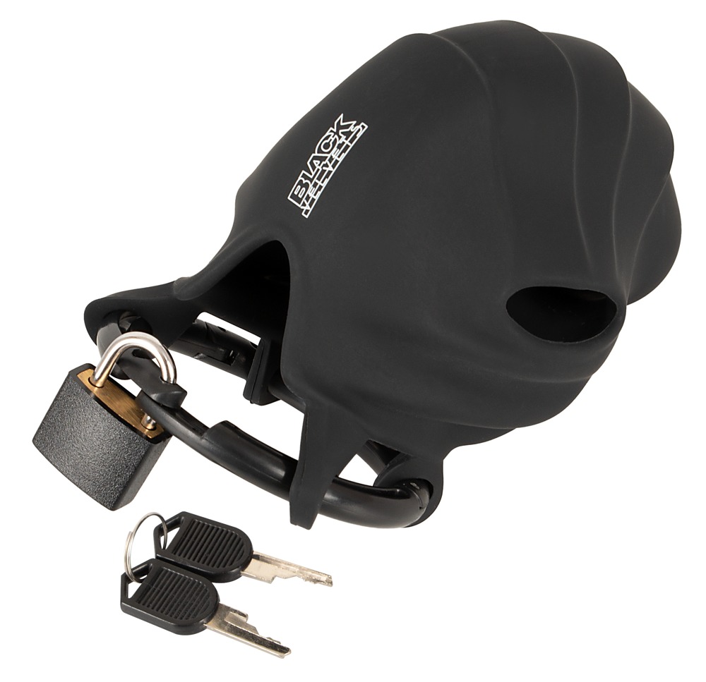 Black velvets Cock & Ball cage 💋 – Bild 5