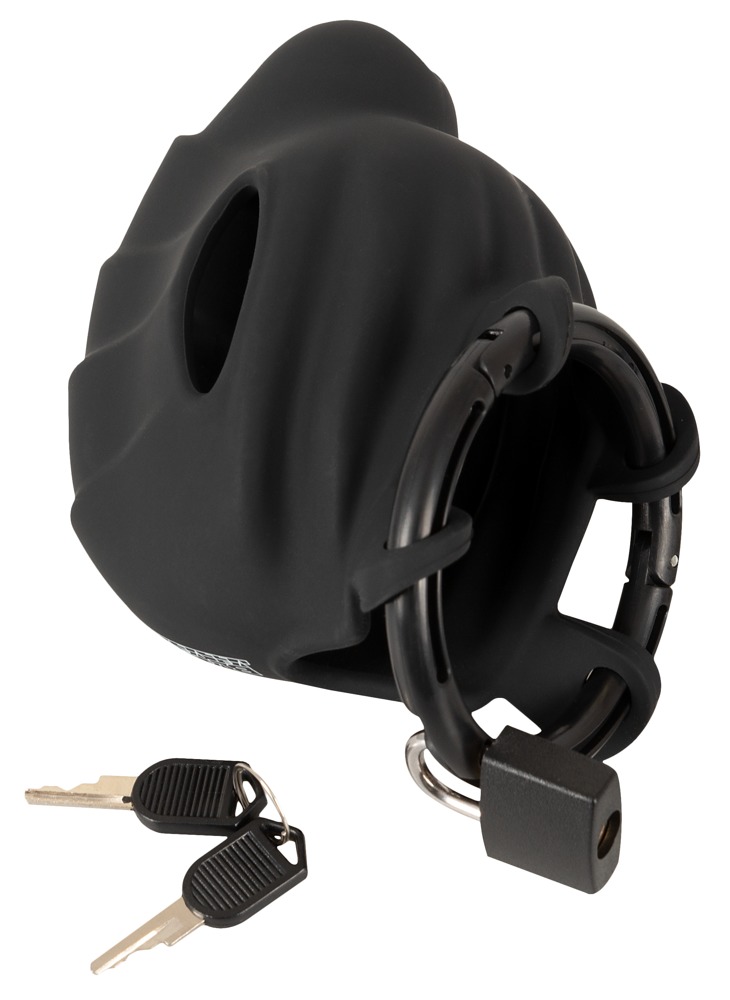 Black velvets Cock & Ball cage 💋 – Bild 6