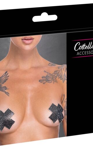 Brustschmuck Diamanten schwarz 💋