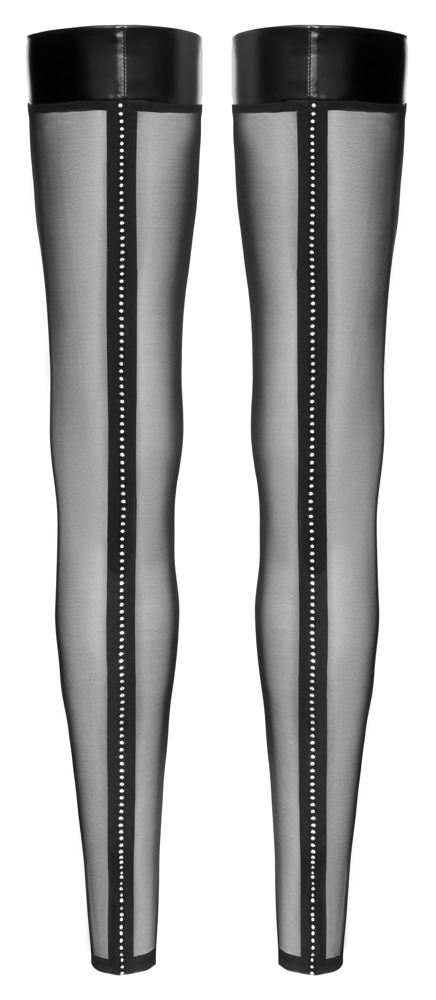 Noir Overknees S 💋 – Bild 5