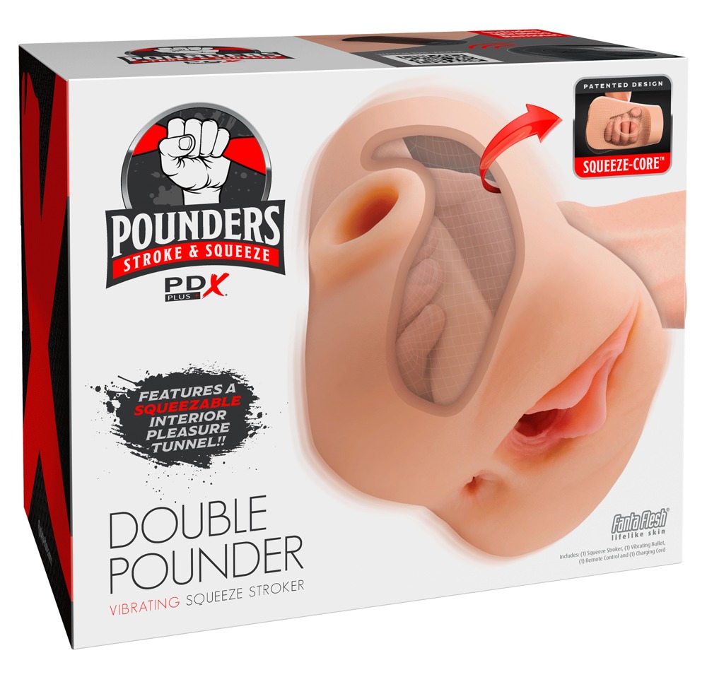 PDXP Double Pounder Vibrating 💋