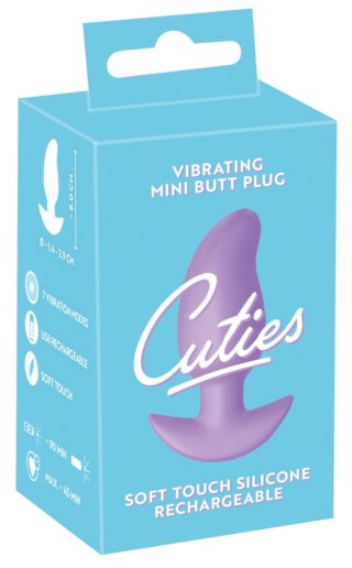 Cuties Vibrating Plug Purple 💋