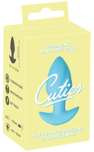 Cuties Vibrating Plug Blue 💋