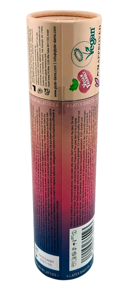 GLYDE Dams Lecktuch Vanille 4 💋 – Bild 6