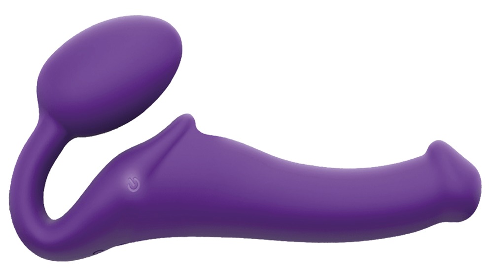 Vibrating Strap-On M Purple 💋 – Bild 3