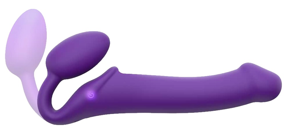 Vibrating Strap-On M Purple 💋 – Bild 4