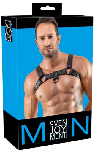 Herren Brustharness schwarz 💋