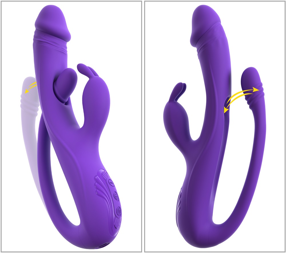 Smile Rabbit Vibe w G-Spot/Ana 💋 – Bild 5
