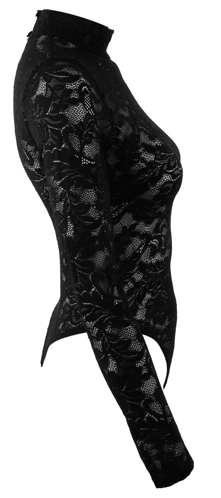Spitzenbody sw S 💋 – Bild 6