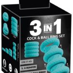 3in1 Cock and Ball Ring Set 💋